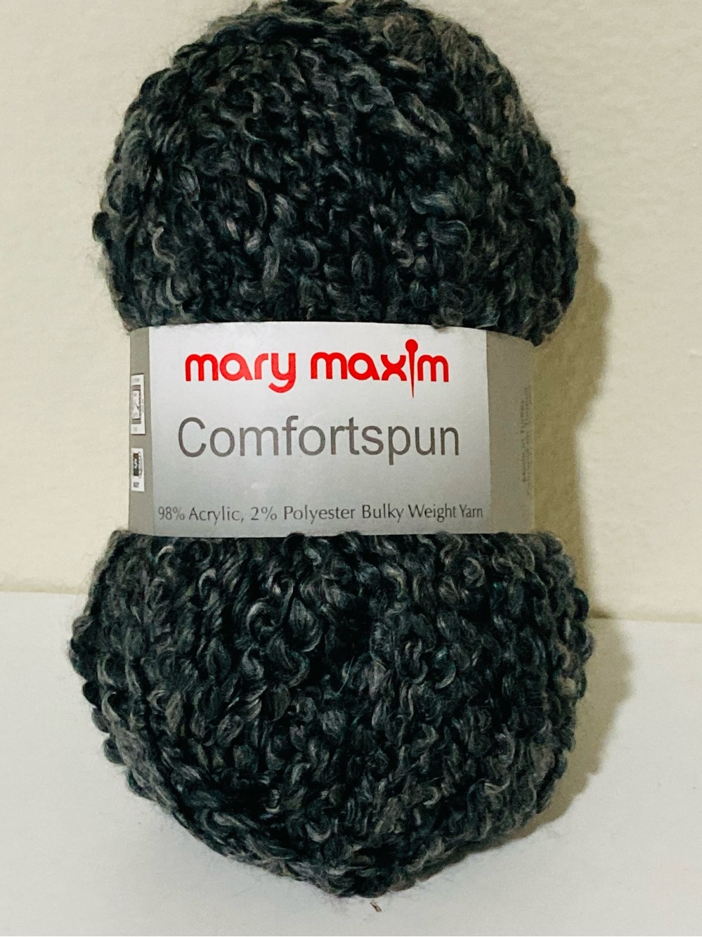 NEW 200g Mary Maxim Comfortspun Bulky Yarn Color: Slate
